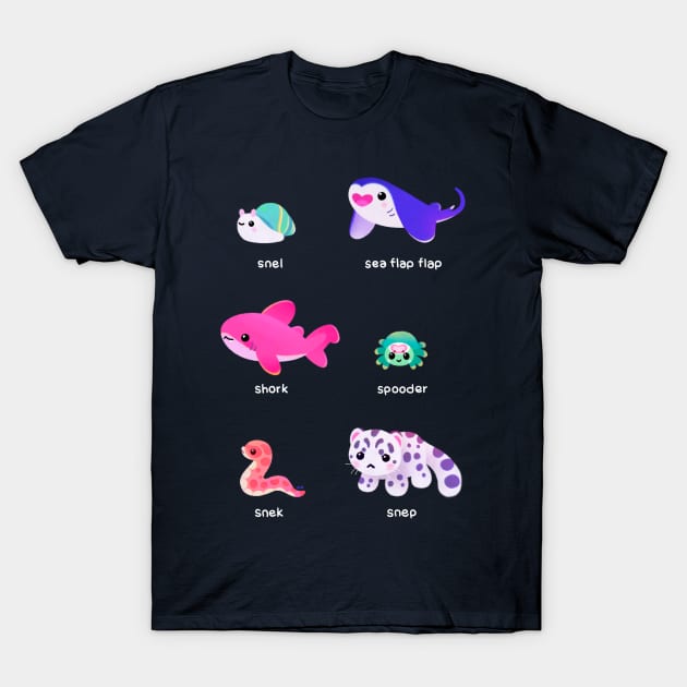 smol frens T-Shirt by pikaole